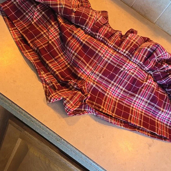 No Boundaries Plaid Mini Skort - Picture 2 of 3